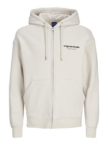 JACK & JONES Vesterbro Kapüşonlu Fermuarlı Sweatshirt, 06-12241691-2