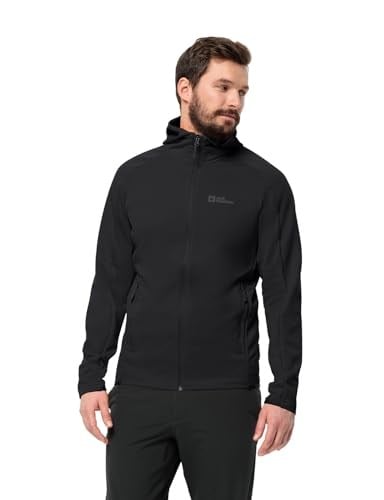 Jack Wolfskin Alpgrat kapüşonlu erkek polar ceket