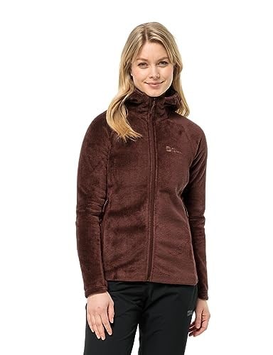 Jack Wolfskin Bayan Rotwand Hooded Fz W Polar Ceket