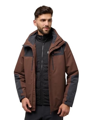 Jack Wolfskin Jasper 3'ü 1 arada Jkt M erkek montu