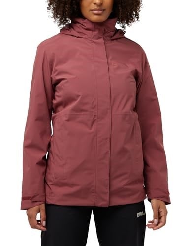 Jack Wolfskin Rotwand 3in1 Jkt W Ceket Kadınlar