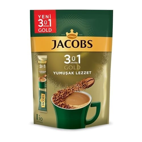 Jacobs 3ü1 Arada Yumuşak 10'lu Paket