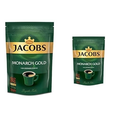 Jacobs Monarch Gold Kahve 100 gr ve Jacobs Monarch Gold 200 gr