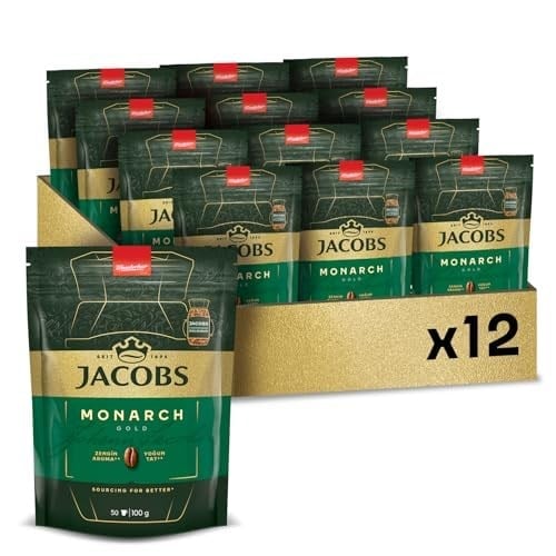 Jacobs Monarch Gold Kahve 100 gr x 12 Paket