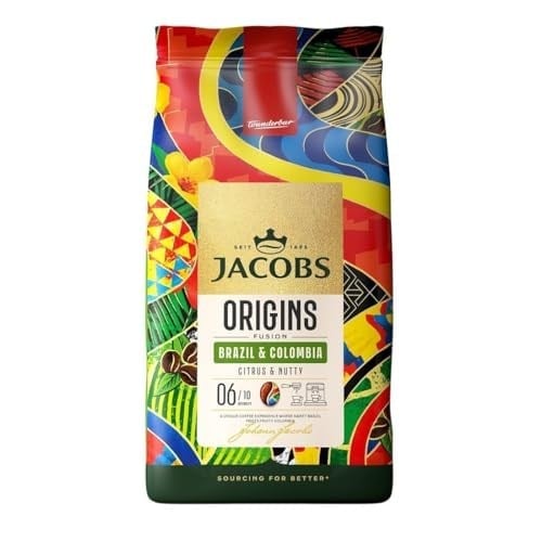 Jacobs Origins Brazil Colombia Çekirdek Kahve 1 Kilogram