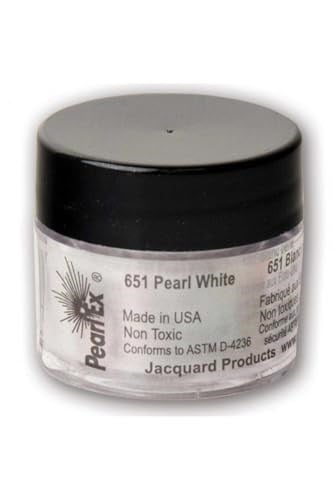 Jacquard Pearl Ex Toz Pigment 3g-Metalik - İnci Beyazı