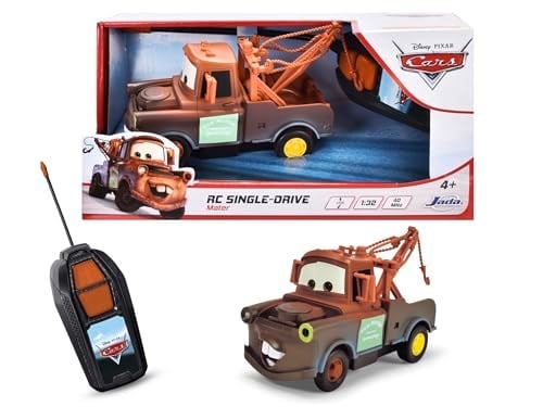 Jada Toys 203081009 Cars Ratchet, 1:32 ölçekli, 27 MHz, menzil 10 m, ileri ve geri eğri fonksiyonu, 14 cm, +4 yaş