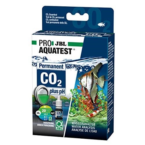 JBL su test seti, tatlı su akvaryumları için, ProAquaTest CO2-pH kalıcı, 1 adet (tekli paket)