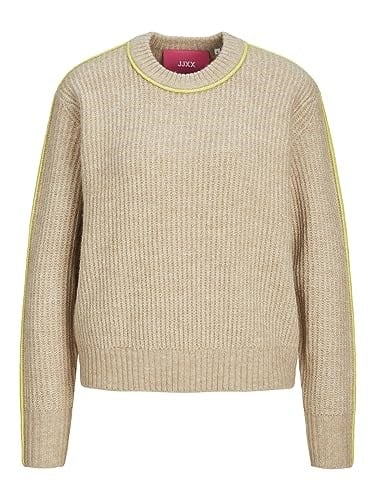 JJXX JJXX JXLEONORA DIVERSE RIBBED CREW N KNIT SN Triko Kadın