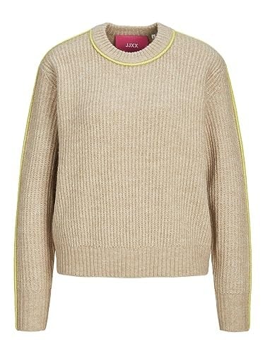 JJXX JJXX JXLEONORA DIVERSE RIBBED CREW N KNIT SN Triko Kadın