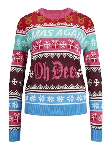 JJXX JJXX JXMAS CREW NECK KNIT Triko Kadın
