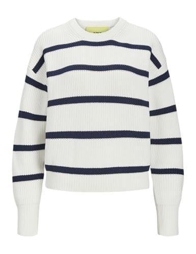 JJXX JJXX JXMILA TWIST STRIPE CREW NECK KNIT SN Triko Kadın