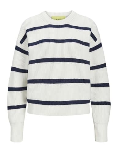 JJXX JJXX JXMILA TWIST STRIPE CREW NECK KNIT SN Triko Kadın