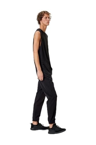Jogger Pantolon Kargo Cep Detaylı Beli Bağcıklı Pamuklu