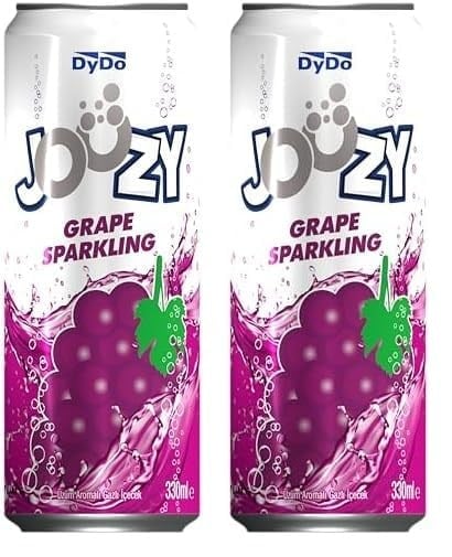Joozy Üzüm Aromalı İçecek Teneke Kutu 330 ml 2li paket