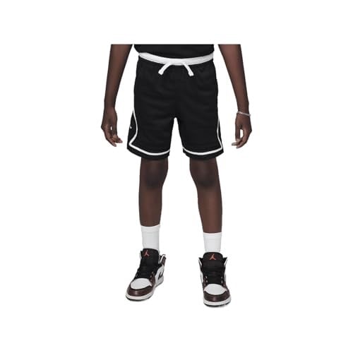 Jordan Dri-FIT Sport Little Kids Diamond Şort (Siyah, 85D313-023), Siyah, 6