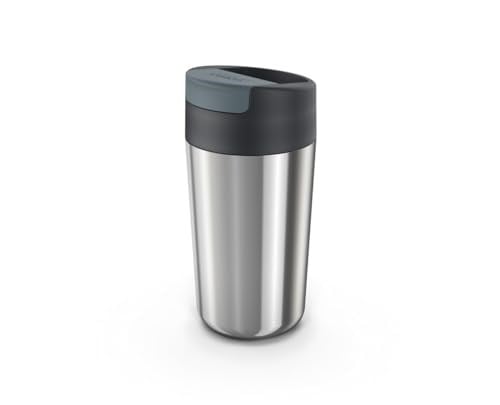 Joseph Joseph Sipp Çelik Travel Mug Büyük, Antrasit, 454 Ml