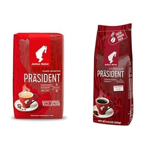 Julius Meinl President Çekirdek & Öğütülmüş Kahve Seti