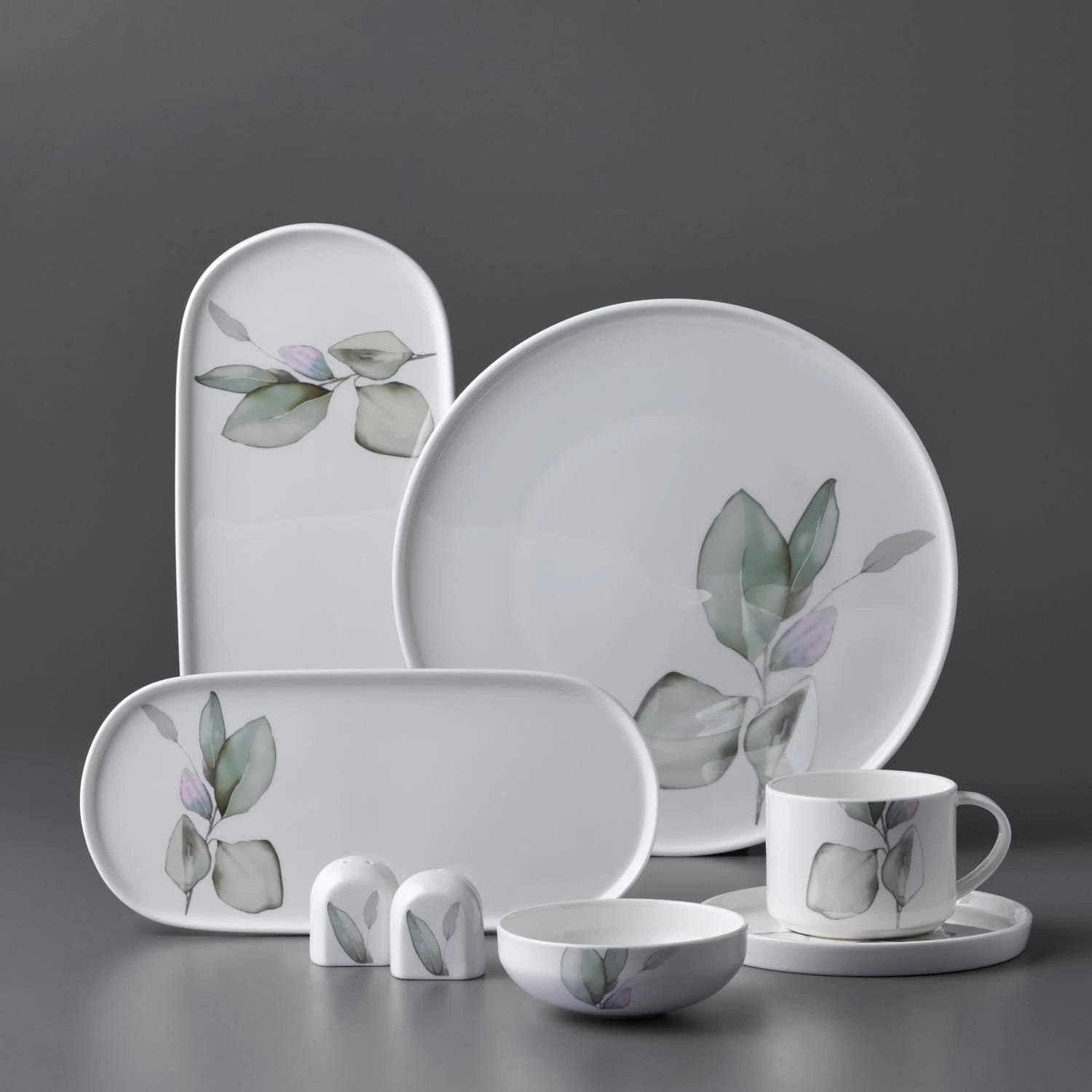 Jumbo Leaf Verdance 26 Parça 6 Kişilik Kahvaltı Takımı