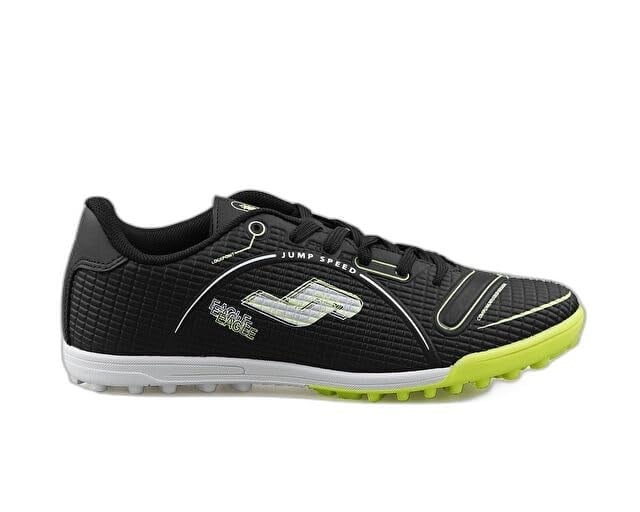 Jump 28006 B Black Neon Green Erkek Halı Saha Ayakkabısı 28006-B-BLACK-NEON-GREEN Siyah 41