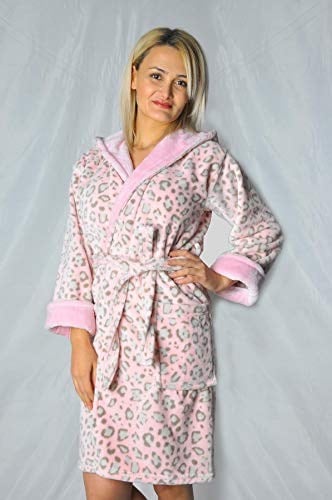 Kadın bornoz welsoft kalın yumuşak elt113 (XL)