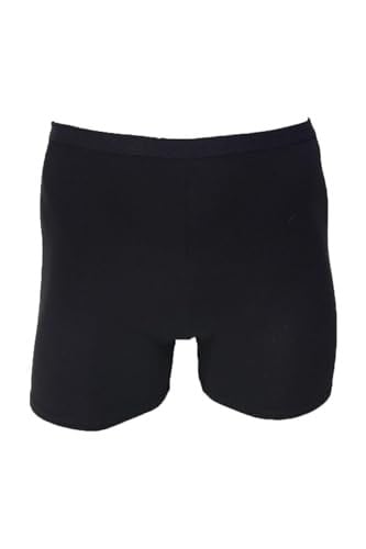 Kadın Siyah Modal Ince Kısa Tayt Boxer, 2XL, TYC00238621195-69804I8SCN283438