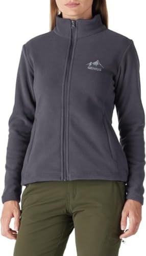 Kadın Tam Fermuarlı Kalın Outdoor Polar Ceket RENKLİ-TAM