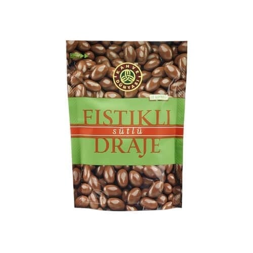 Kahve Dünyası Antep Fıstıklı Draje, Sütlü Çikolatalı 120g