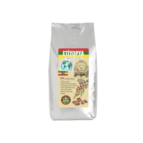 KAHVE DUNYASI Etiyopya Kavrulmuş Çekirdek 1kg