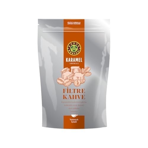Kahve Dünyası Filtre Kahve Karamel Aromalı Kilitli 250 gr