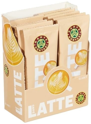 Kahve Dünyası Özel Seri Sıcak Caffe Latte 10'lu