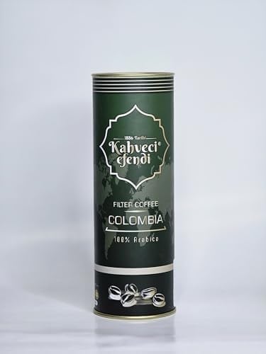 kahveci efendi Colombia Filtre Kahve Premium Teneke Kutu 150g
