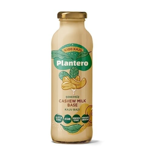 Kaju Sütü Bazı Konsantre (250Gr,%100 Badem, Şekersiz, 6 Litre Süt)