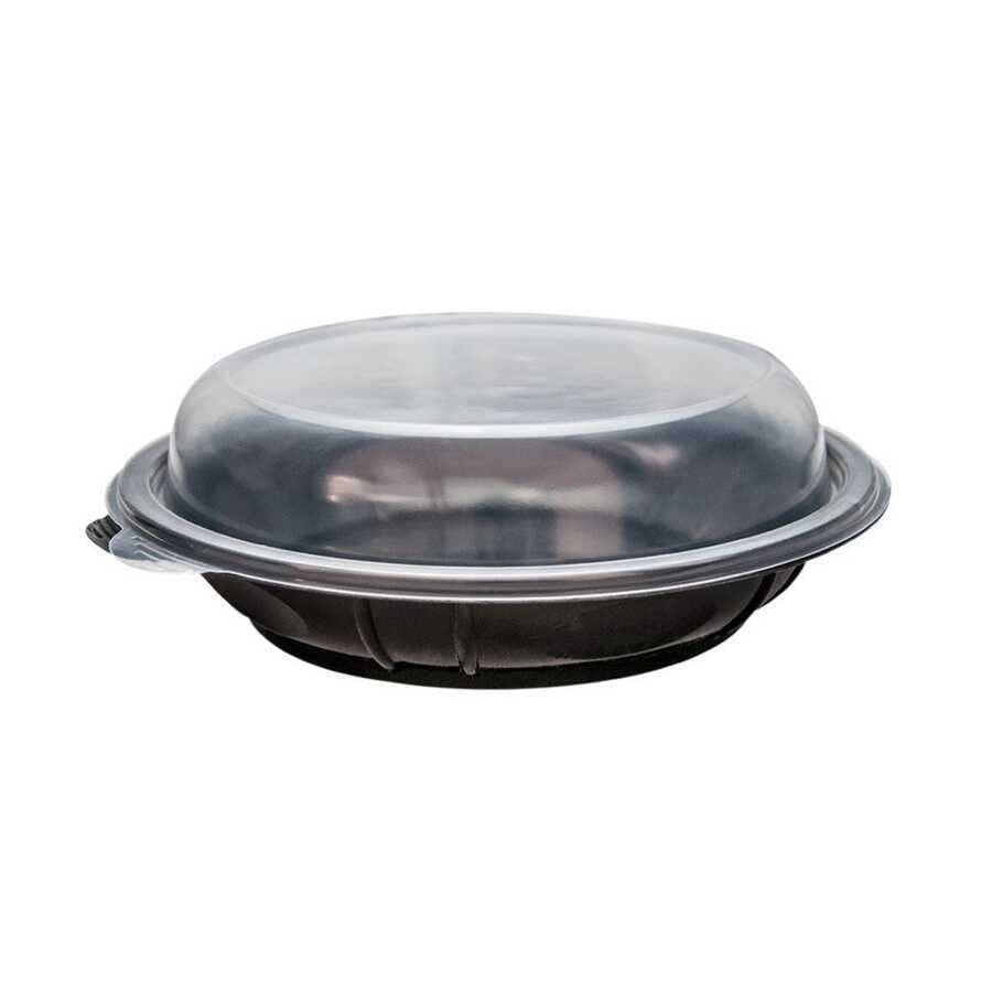 Kapaklı Siyah Salata Seti 1000 gr - 40 Adet