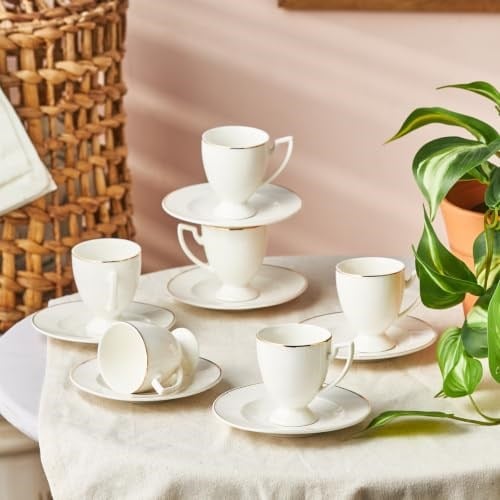 Karaca Boyoz 6 Kişilik Kahve Fincan Takımı 85 ml