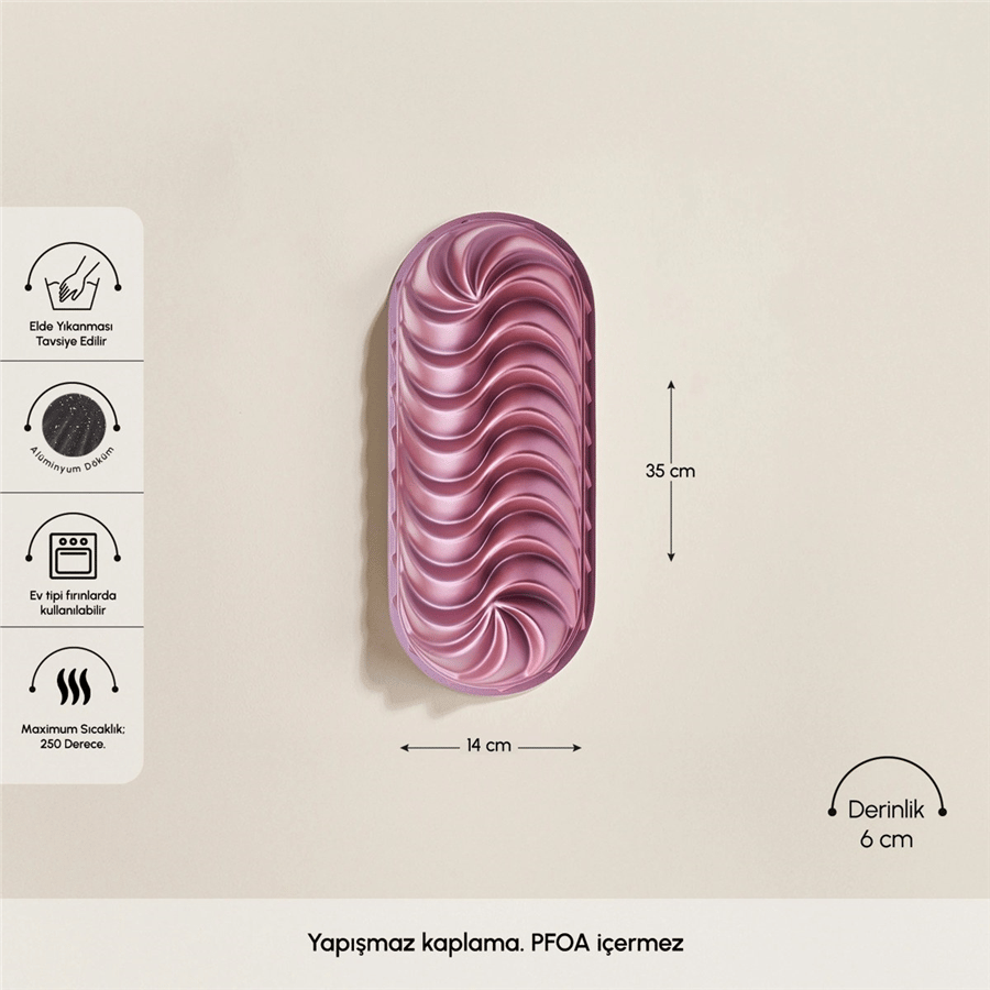 Karaca Cake Pro Vera Döküm Kek Kalıbı 35 cm