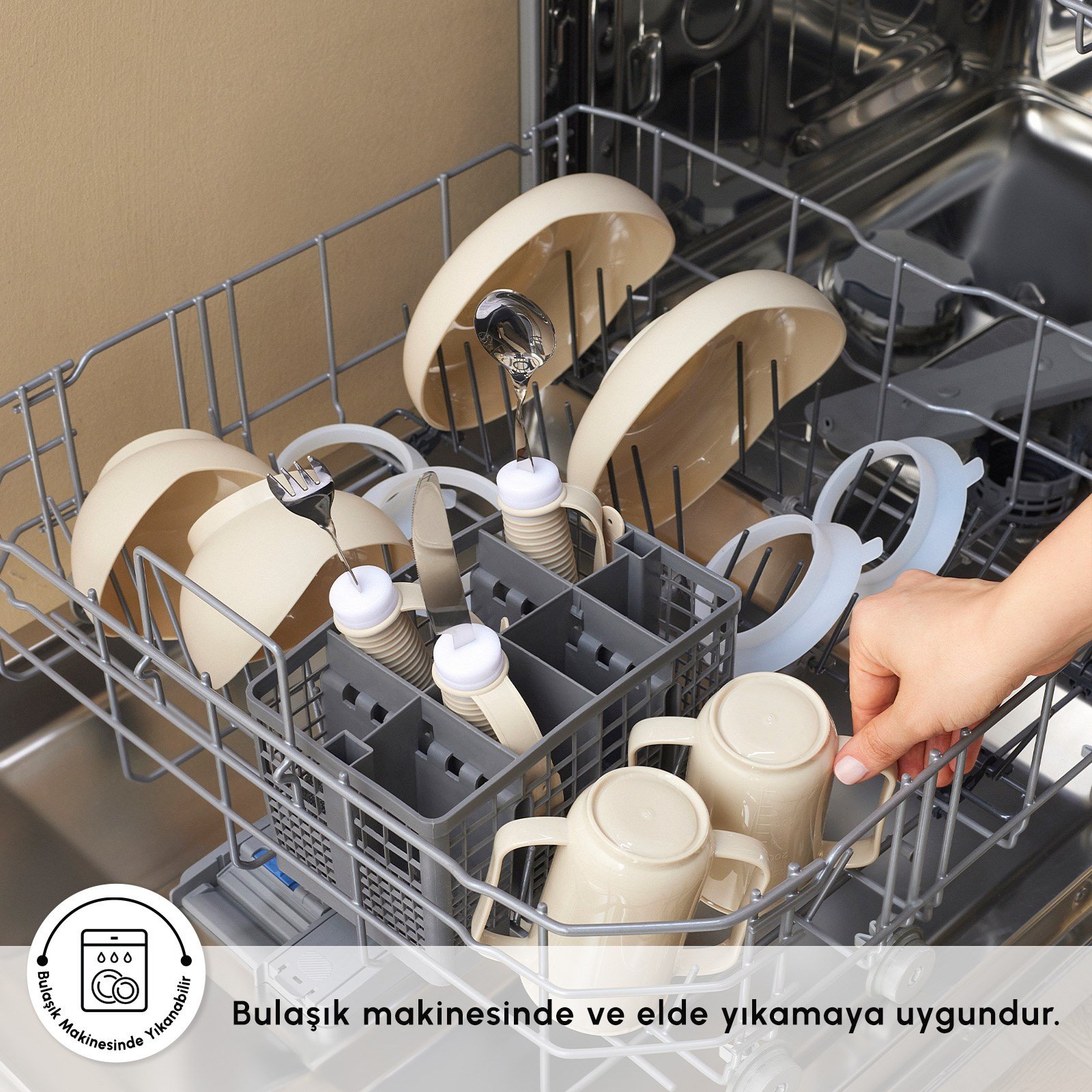 Karaca For All Kolay Kullanımlı Çatal Kaşık Bıçak