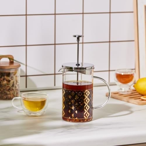 Karaca Game Borosilikat Cam French Press 800 ml