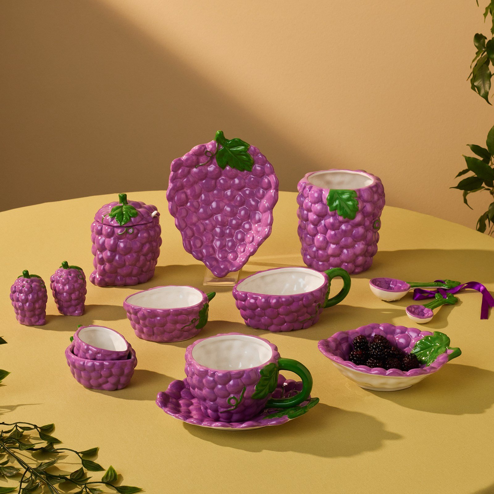 Karaca Grape Kase 17 cm