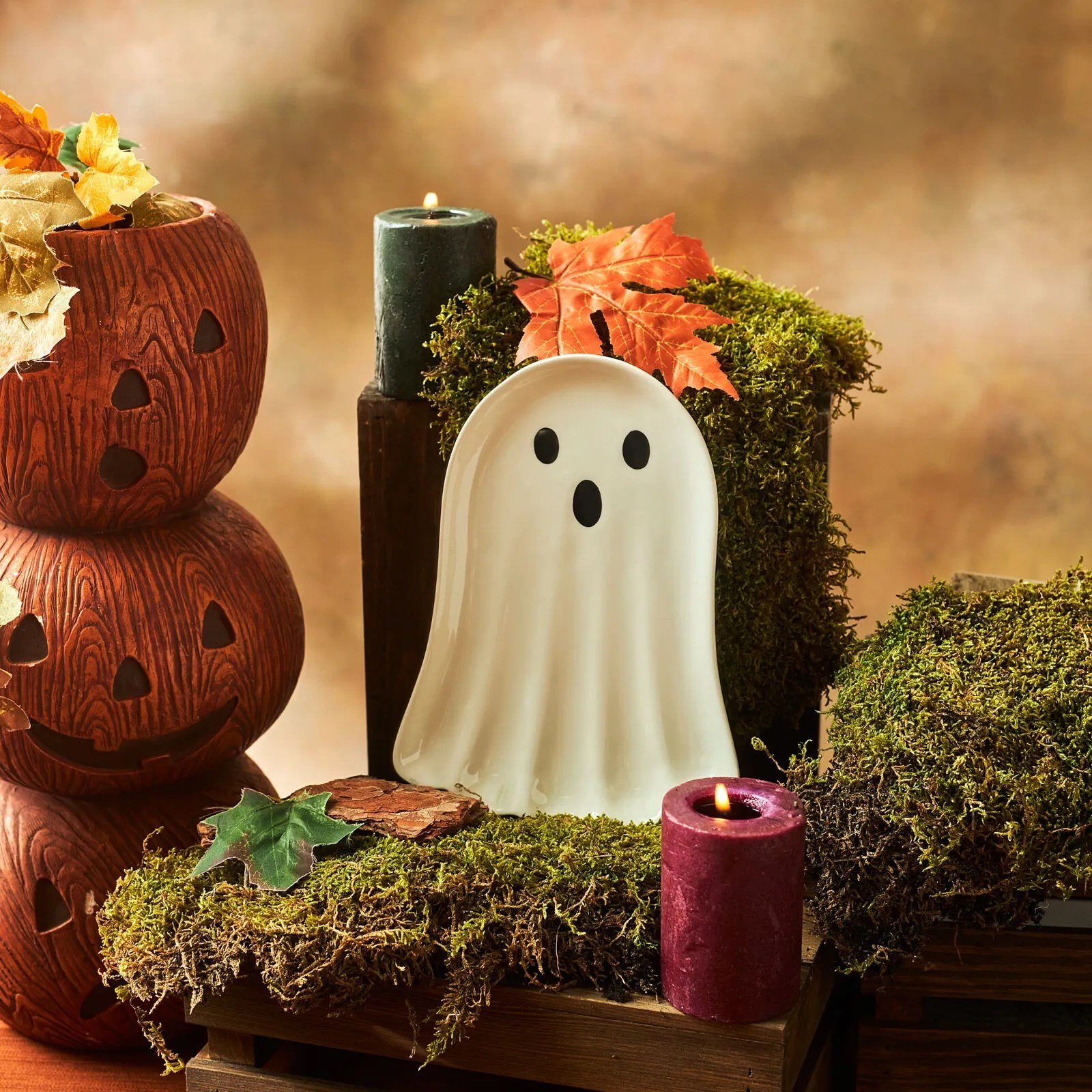 Karaca Halloween Ghost Servis Tabağı 26 cm