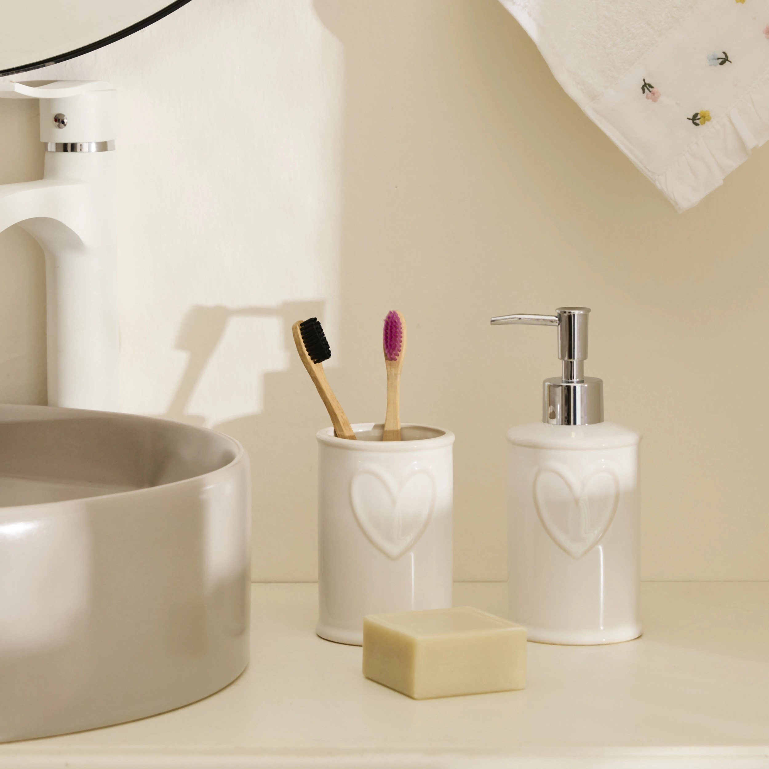 Karaca Home Amour 2li Banyo Aksesuar Seti
