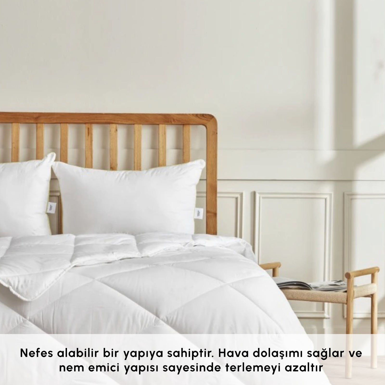 Karaca Home Bambu Nano Yorgan Tek Kişilik Set 155x215 cm