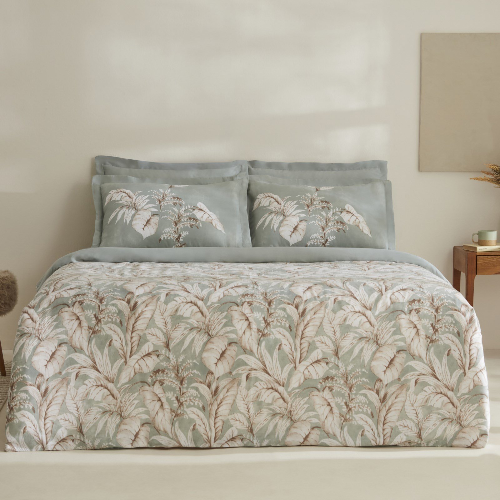 Karaca Home Freda %100 Pamuk Çift Kişilik Nevresim Takımı Mint