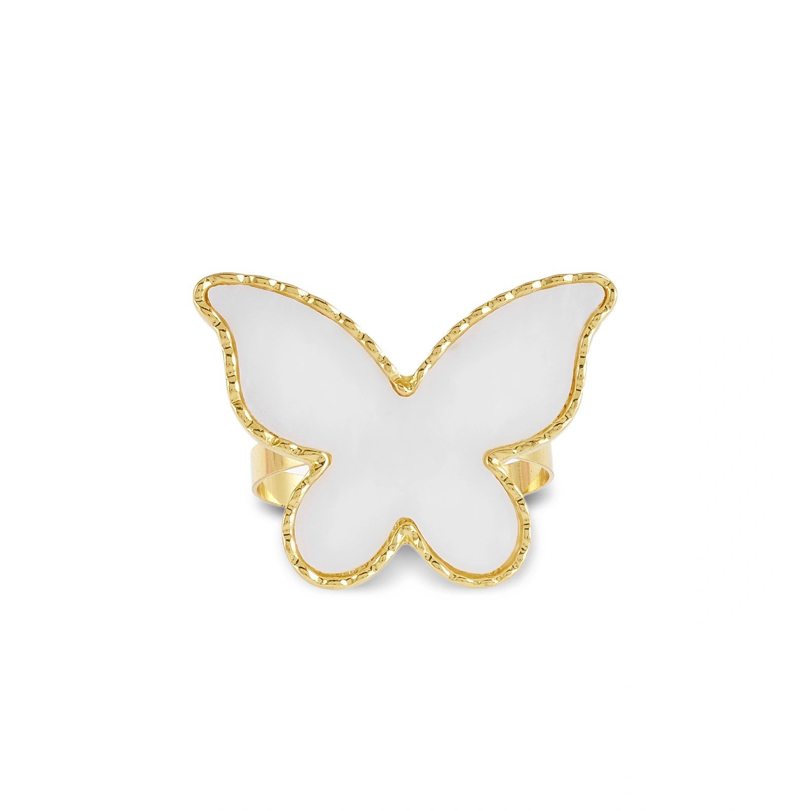 Karaca Home Karaca X Müge Anlı Butterfly 4'lü Peçete Yüzüğü