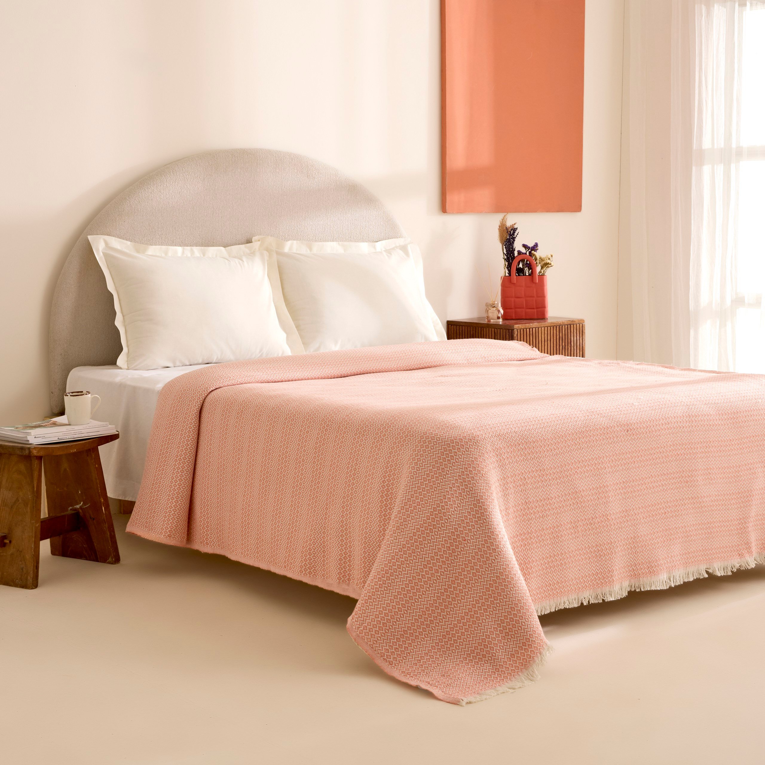 Karaca Home Levi Yavruağzı Çift Kişilik Pike