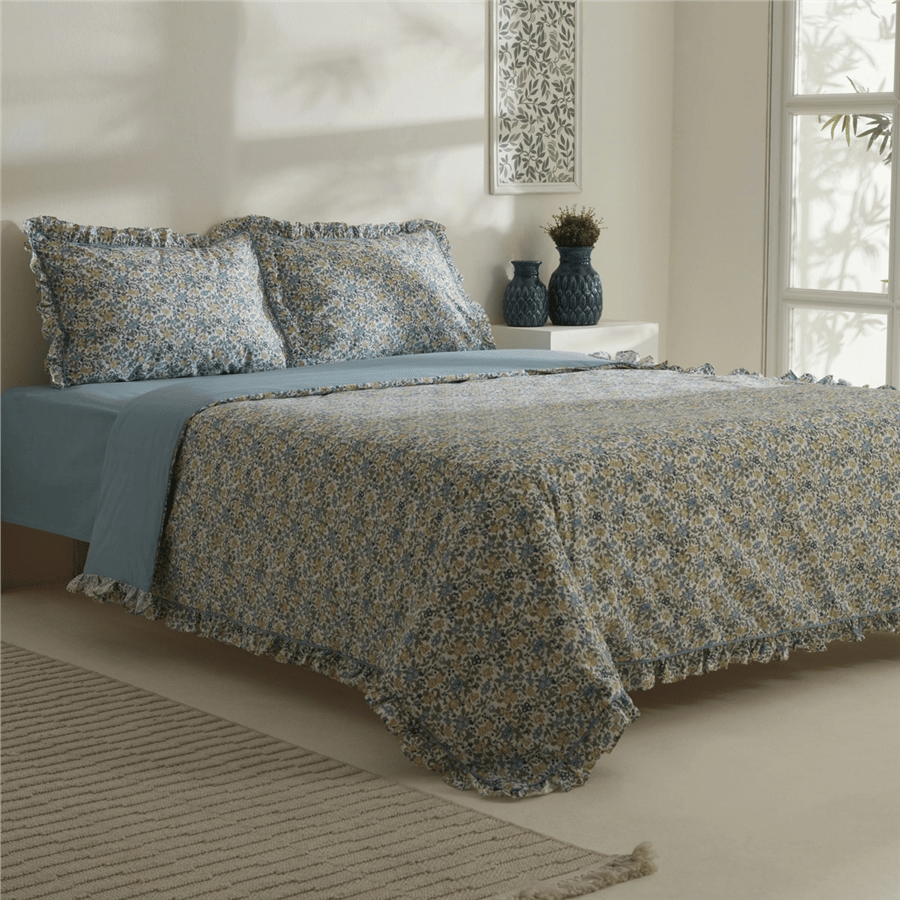 Karaca Home Minay 52 tel %100 Pamuk Nevresim Takımı