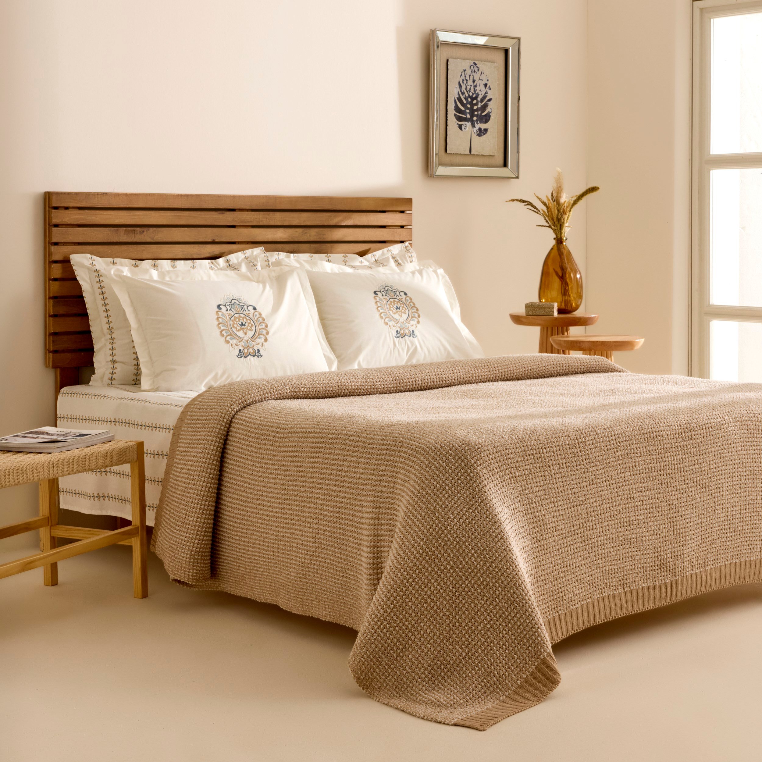 Karaca Home Mirage Çift Kişilik Nish Battaniyeli Set