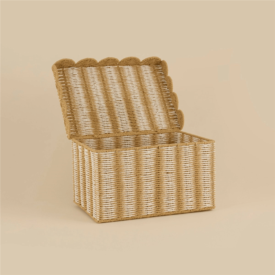Karaca Home Nelia Kapaklı Organizer Sepet 39x27,5x22 cm