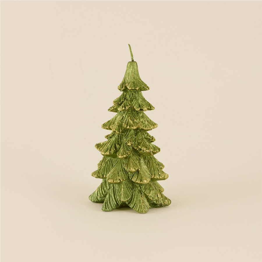 Karaca Home New Year Yılbaşı Çam Ağacı Şekilli Mum 9x11 cm