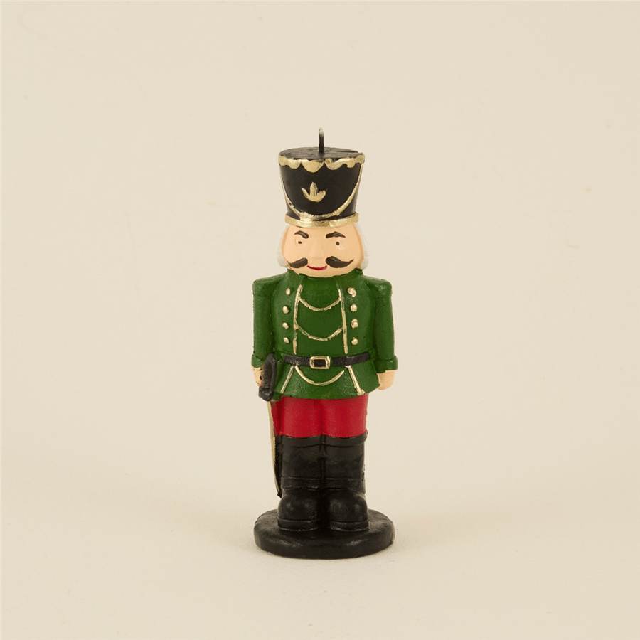 Karaca Home New Year Yılbaşı Nutcracker Şekilli Mum 6,5x21 cm